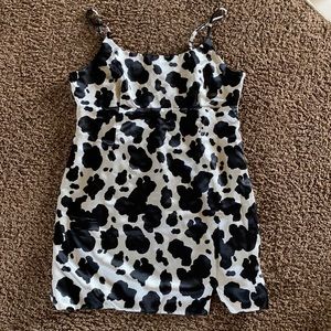 Wild Fable Cow Print Slip Dress